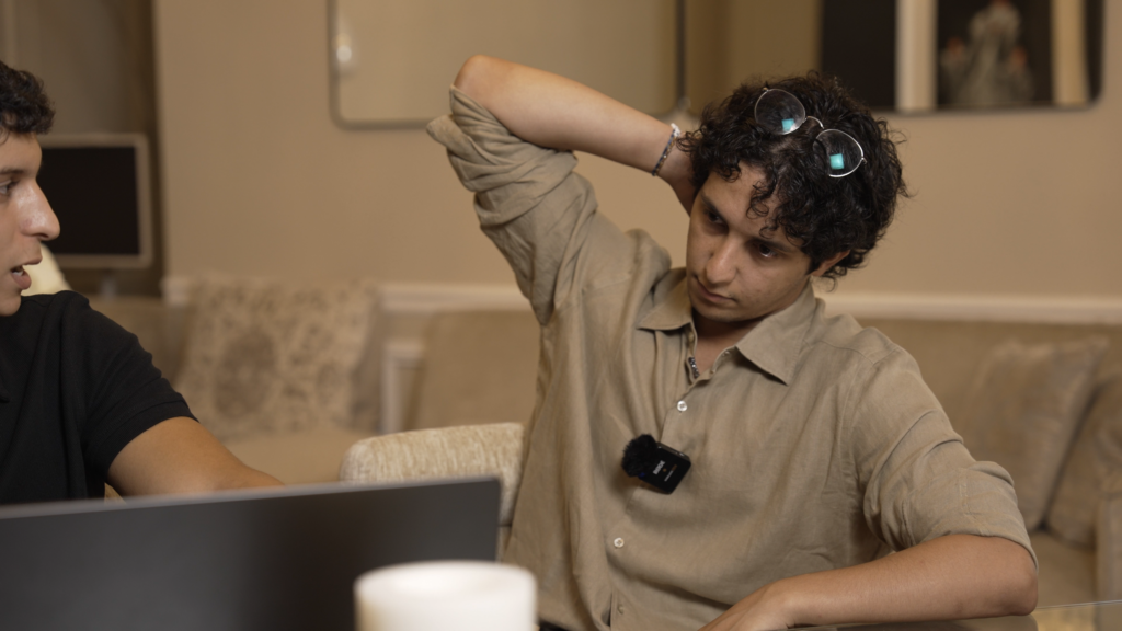 Extrait de la séance de consulting entre Naïm Khelif et son client — tournage ALTAB Studio pour Instagram - Reels 3