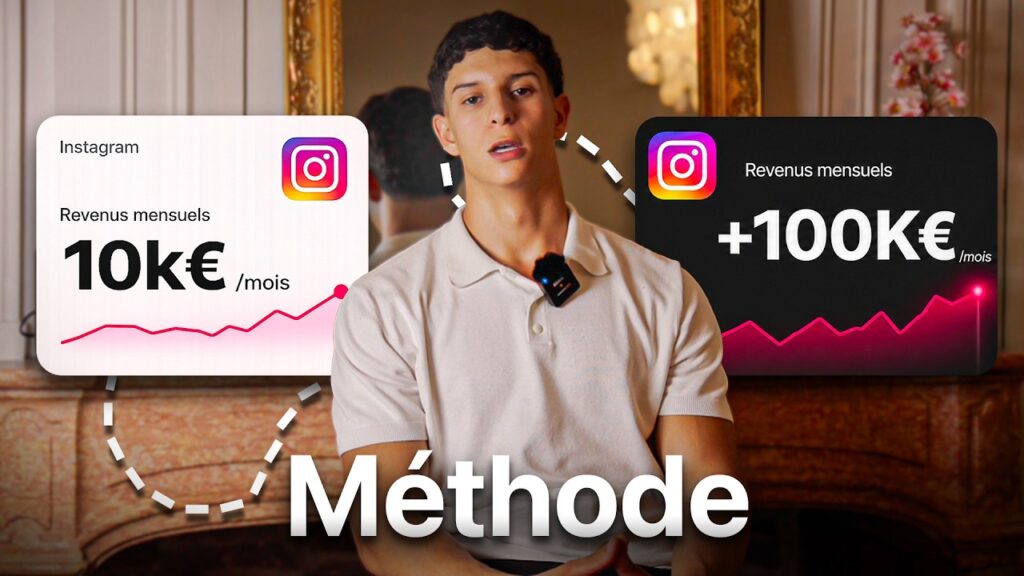 Naïm Khelif présente sa méthode Instagram, passant de 10k€ à plus de 100k€ de revenus mensuels — vidéo ALTAB Studio